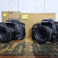 1 / نيكون D750 فول فريم مع عدسة 50m 1.8G مع جنطة ظهر مقسمة و شاحنة و ب...