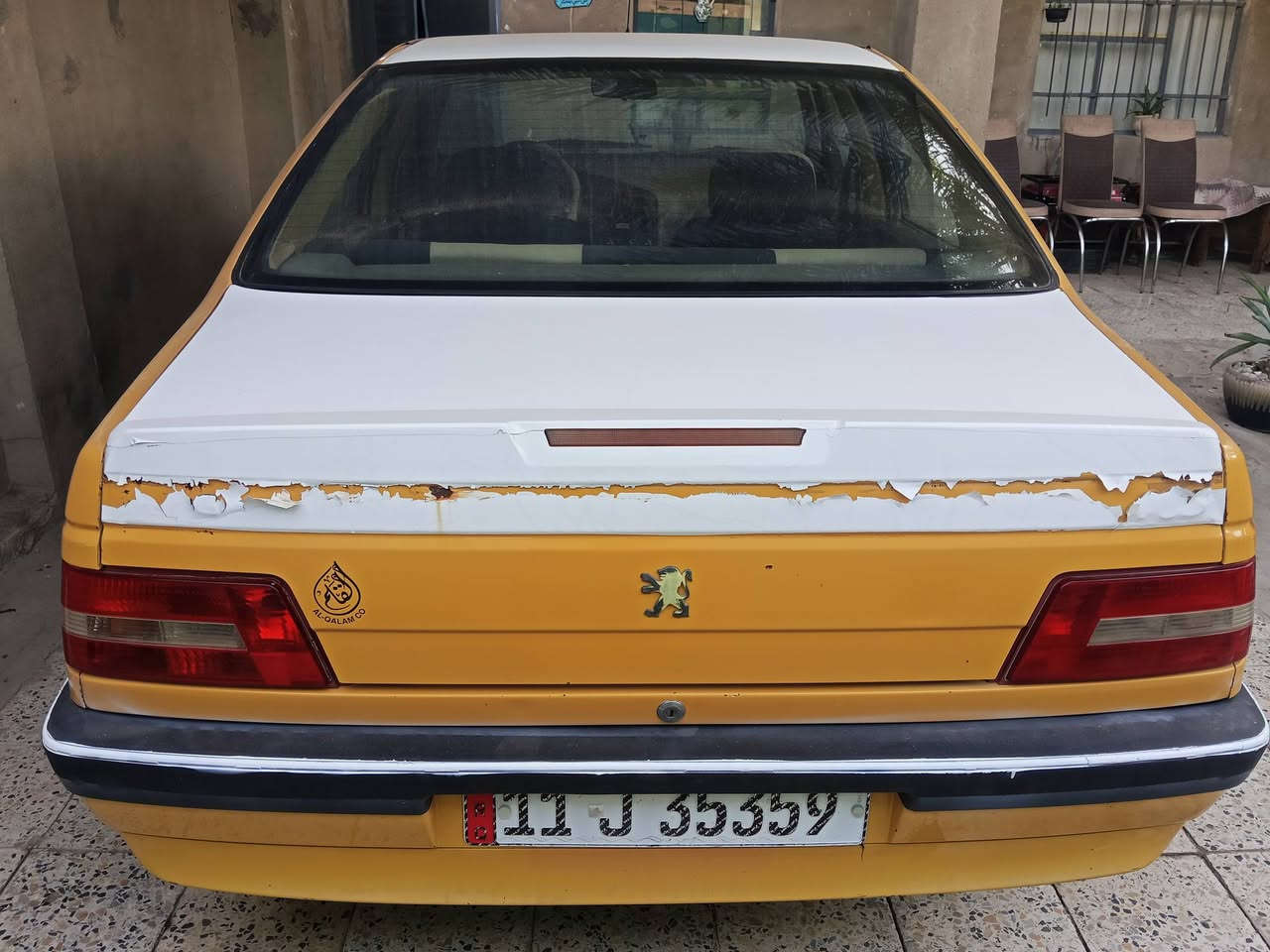السلام عليكم بيجو 405 /
موديل 2015/
سياره بسمي سنويه 2029/
بيها جاملغ امامي يسره باب خلفي يسر موضحات بصورة /
تبريد شغال مكينه بيها تنقيص /
مكاني بغداد ناحيه الوحده 
رقم***********
