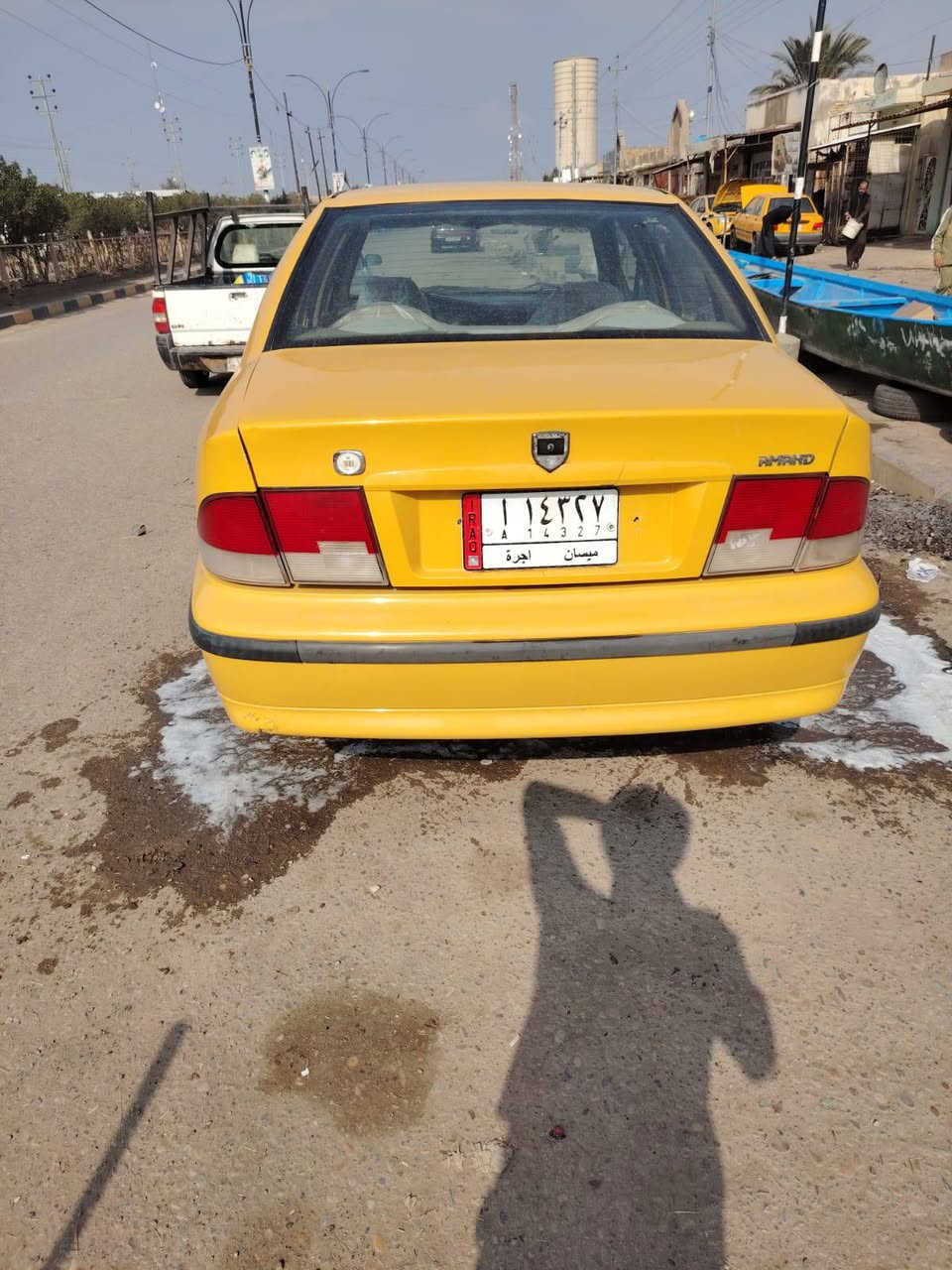 سمند موديل 2011 سياره كفاله عامه سنويه منتهية غرامات ما عليه هيئه400 
رقم ميسان مكان ميسان دفاس سعر 49 
طيحن من سعر   هيئه ***********0/***********
