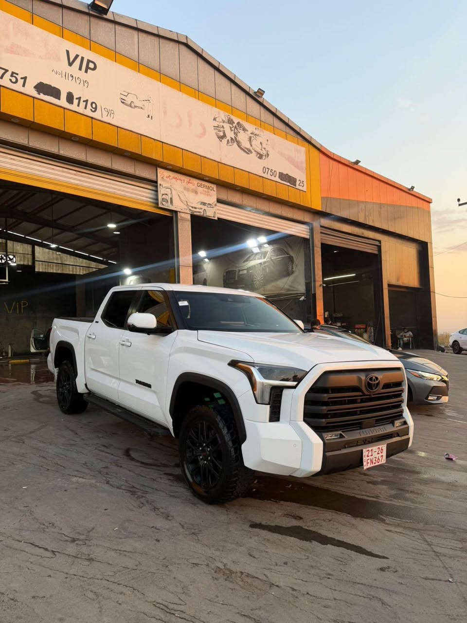 Toyota Tundra 2025 یەک سافحە لەگەل روبح بولینت ئیرباگ بەس شان بی داخلی مواسەفات فول فول بی پانۆراما ٥ کامیرە کوشن جلد شاشە گەورە دابل ئەکسل بۆدی کورت ١٨ هەزار رۆشتیە ٢٩٥$ مەجالەکی کەم ***********رەقەم شانسی لە ئاخیر رسمیە أربيل, العراق
