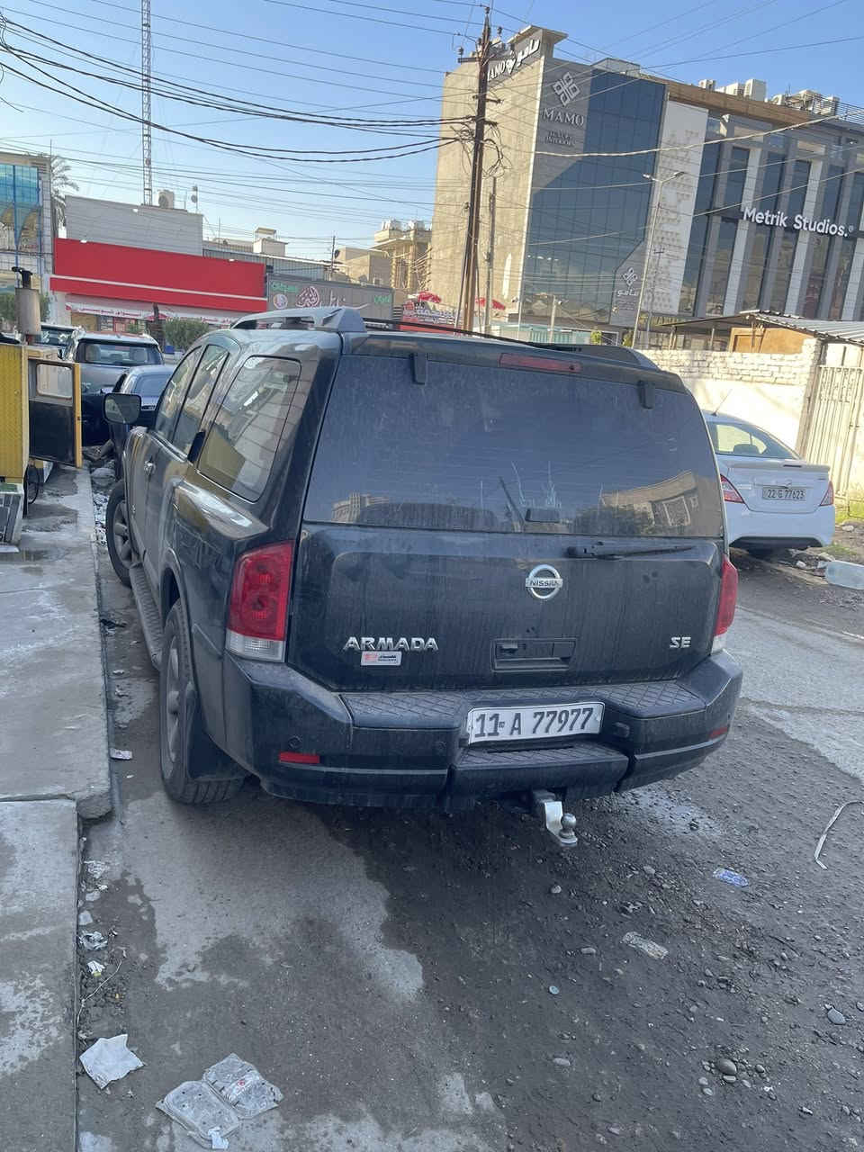 نيسان ارمادا 2008 للبيع بدون حادث بغداد باسمي السعر 120 ورقة اللون زيتوني غامق وياها غراض اني مشتريهن اني جناي للاتصال *********** 
مكان السيارة بغداد المنصور
