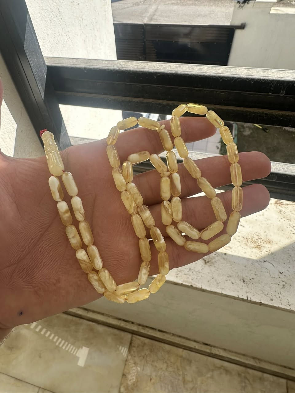 السعر داخل الصفحه 
ماشاء الله 
الهم صلى على محمد وال محمد 
مسباح كهرب كصه صنوبري كبسولي حر طبيعي تلطيخ سيراميك بعسل خامه تربل سوبر جميله 
وزن القطعه22g
عدد الحبات 54
يوجود توصيل جميع محافظات العراق 🚚


**إذا كنت صاحب هذا الإعلان وتريد حذفه لأي سبب، رجاءا أرسل رسالة إلى الدعم الفني**