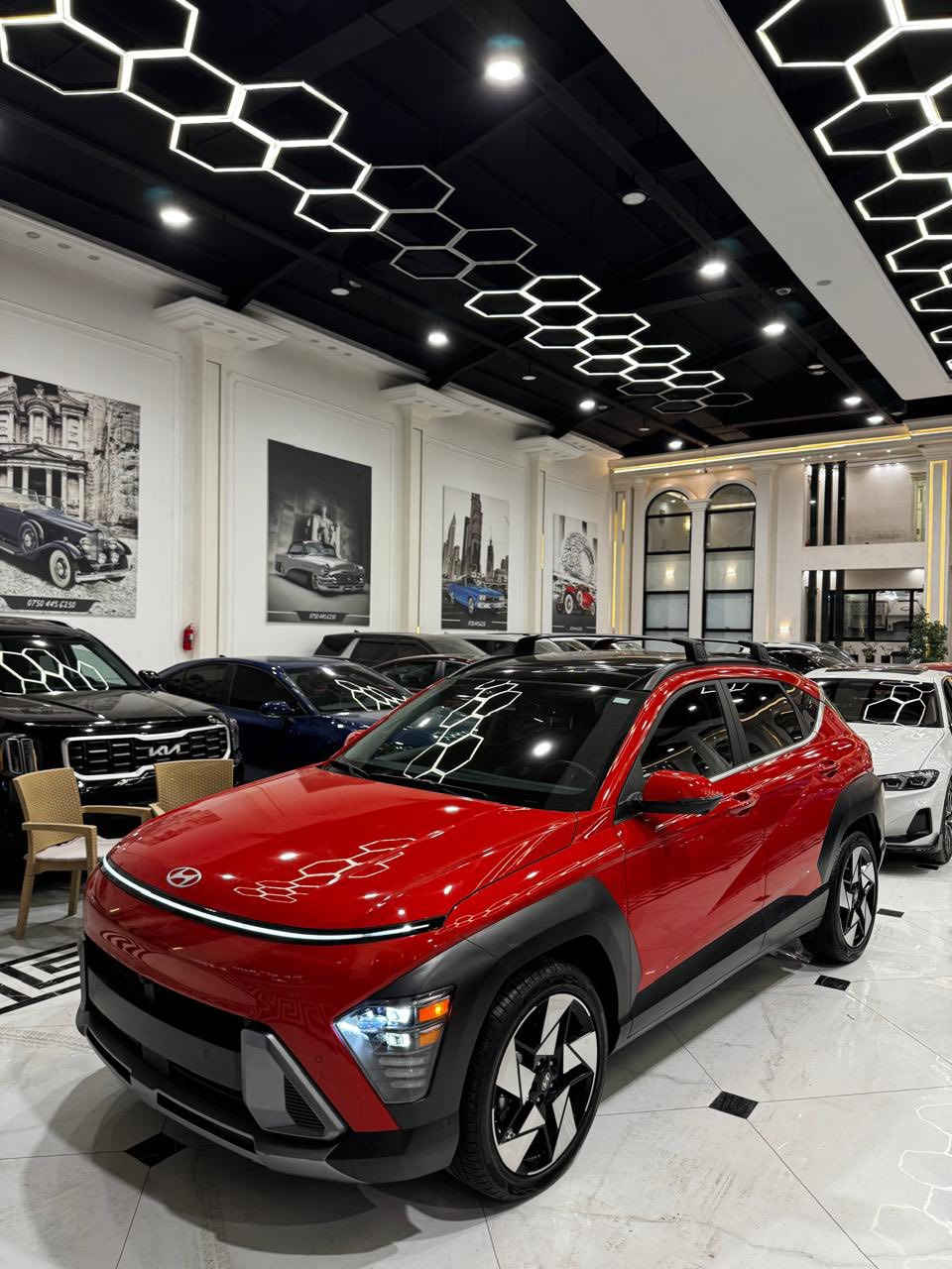السلام عليكم 
هونداي_كونا _وارد امريكي 
2024  HYUNDAI KONA, SEL

موديل 2024
مواصفات 1/1 فول  

السعر :175$ ومجال قليل

بدون رقم_يترقم شمالي فقط 

مواصفات:
1.بصمة+بصمة ابواب 
2.رادارات خلفية وجانبية 
3.تحكمات استيرن
4.اشاير بالمري 
5.كامرة دوارة 
6.حساسات ب الاطارات
7.حساسات امامي+جانبي
8.تدفئة بالكشنات 
9.كشنات مخمل 
10.مانع انحدار
11.مانع انزلاق 
12.سلايت (فتحة)
13. ماشية 12 الف
14. 5 كاميرة 

الحادث :
بدون صبغ شرط الفحص ( قبغ الصندوق بارد شبر )   -  💯 
الايرباك: سليم 💯 

العنوان:اربيل 
الرقم: ***********    واتساب
