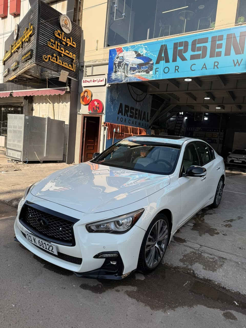 فئة سنسوري Q50 2023
دون حادث فقط سرقه 
صبغ دعامية امامي فقط 
السياره جديدة 
بدون مصرف 
ماشيه 7,850 كيلو  بعدها زيرو 
للاستفسار *********** 
العنوان بغداد زيونة
