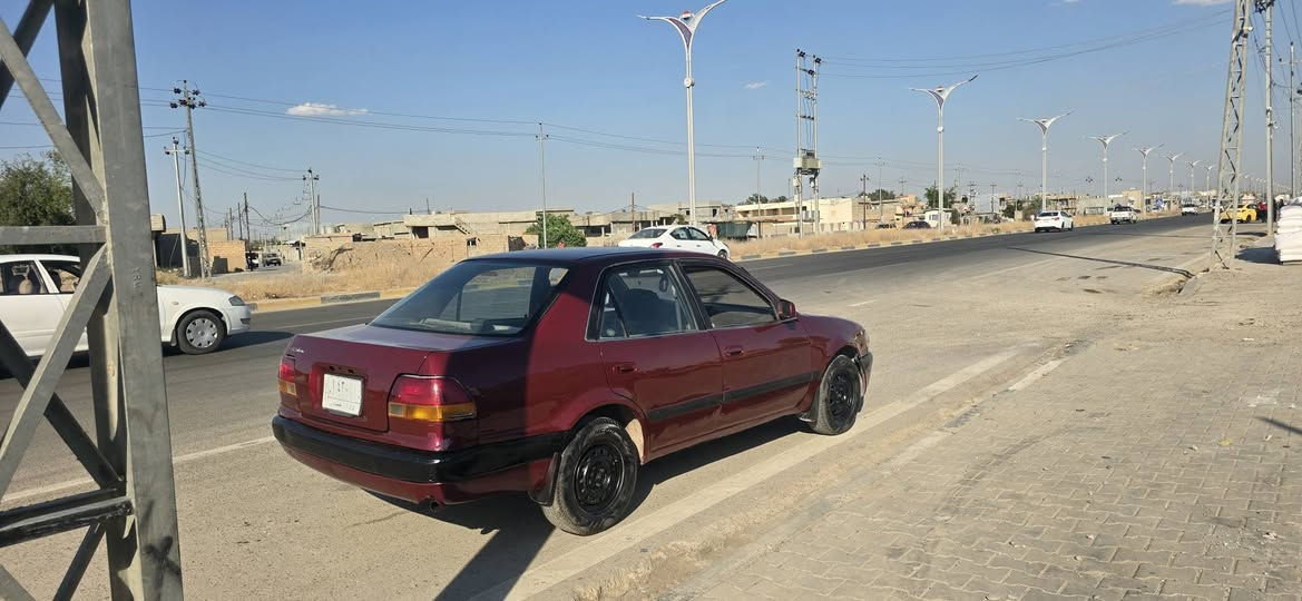 كورلا موديل ٩٦ رقم كركوك سنويه صاقطه دفتر بانزين بيها كير شرط محرك بي تنقيص صبغ عام جماليه للبيع السعر ٣٣ بيها مجال مكان السياره كركوك ***********

