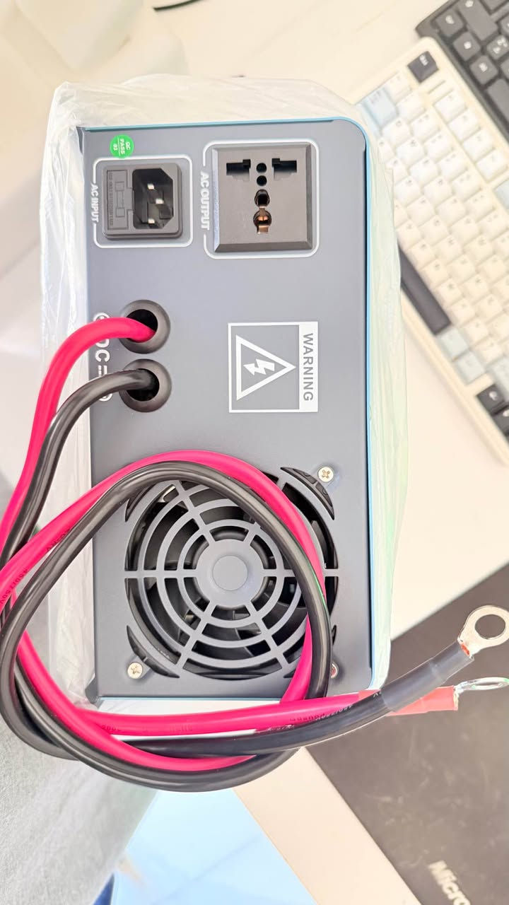 عاكسة اونلاين جديدة حجم 1800 va اكبر حجم بهذا الطراز تنطي 5.4 امبير براند شركة ipower وبقية التفاصيل موضحة بالصور بالتفصيل 
السعر 270 الف مع التوصيل النجف, العراق


**إذا كنت صاحب هذا الإعلان وتريد حذفه لأي سبب، رجاءا أرسل رسالة إلى الدعم الفني**