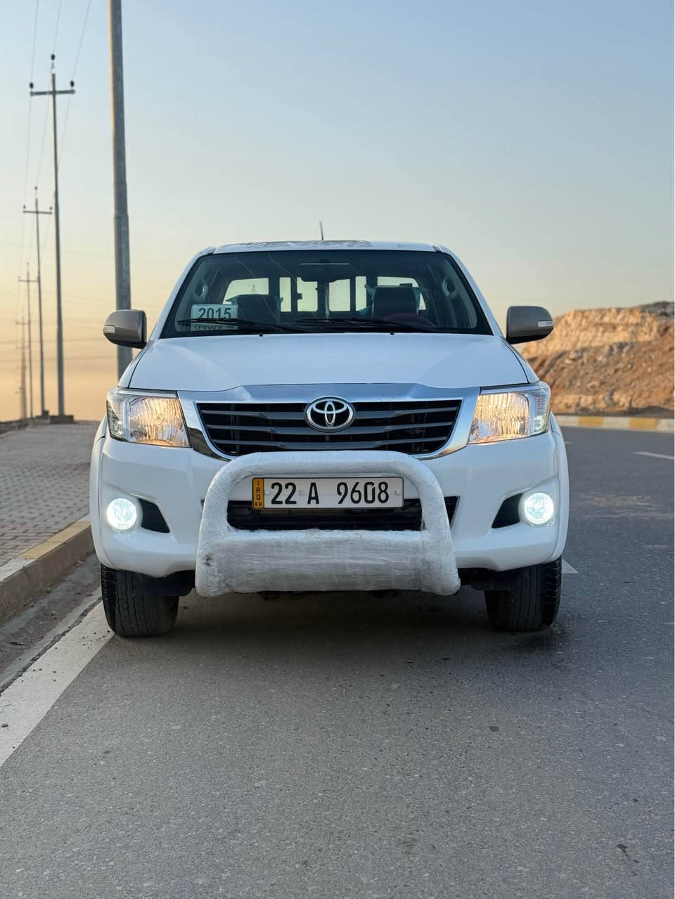 سلام علیکم 
تویوتا هیلوکس
مودیل 2014
ابيض ثلجي
فوول مواصفات 
كير اوتوماتيك 
دبل اكسل
حساس امامي خلفي
داخل صاج
كاميرا
تحكم ستيرن
مراية كهربائية 
ويل كروم
هوك
بلاجكتور
جام خلفي سكة
سيارة بدون صبغ 
بي مكان تعديل بارد
مكان كارت صغير
يعني بي مكانين فقط
سيارة بدون صبغ بدون حادث
سيارة حيل حلو علي وضع شريكة
رقم سنوية  كلة جديد لحد 2028
رقم رباعي 
كير محرك تبريد صدر اكسل كهربائيات تحويل غرامة وكالة كلة بشرط
سيارة ربع دينار مابي مصرف
محرك مامفتوح بشرط 
بدون صوت بخار
سعر 224
***********
***********
مكان كركوك كركوك, العراق
