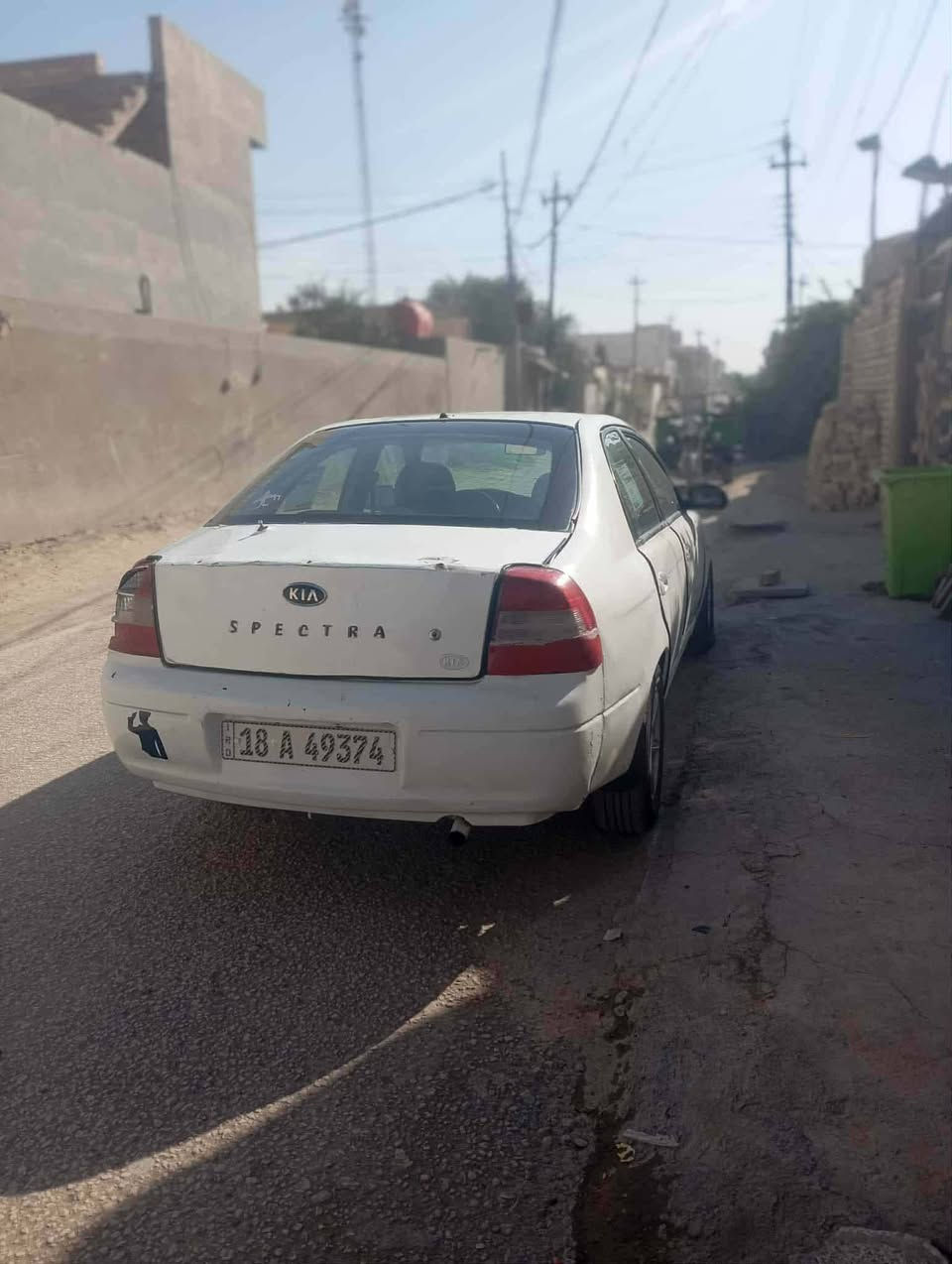 سلام عليكم سياره سبكتره 2001 سياره جاهزه وخير من الله مكينه جديده تخم تاير رقم نكليزي مداور ثاني  يوم السعر٣٠ وبيها مجال ‏‪***********‬‏
