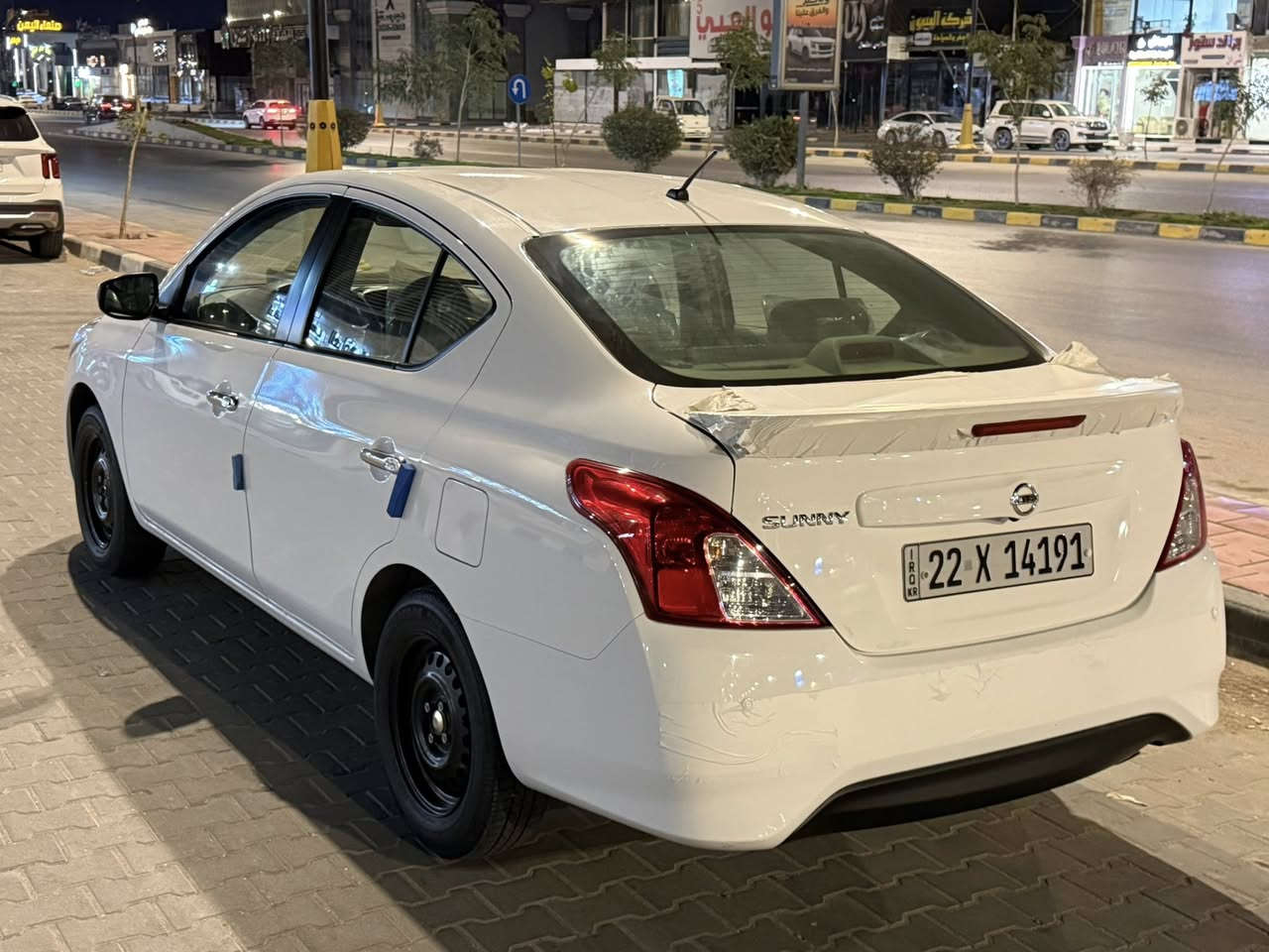 نيسان صني مصري مديل 2025 
رقم أربيل دولي تحويل وكالة مضمون بأسم شركة 
حساسات تحكمات ستيرن سبايدر ويدات نيكل كامرة شاشة كار بلي 
السيارة كفالة عاامة 
 سبير مانازل 
السيارة وضع شركة 
السعر 122  بيها مجال بسيط 
المكان النجف 
***********

بي واتساب موجود اتصل عليه
