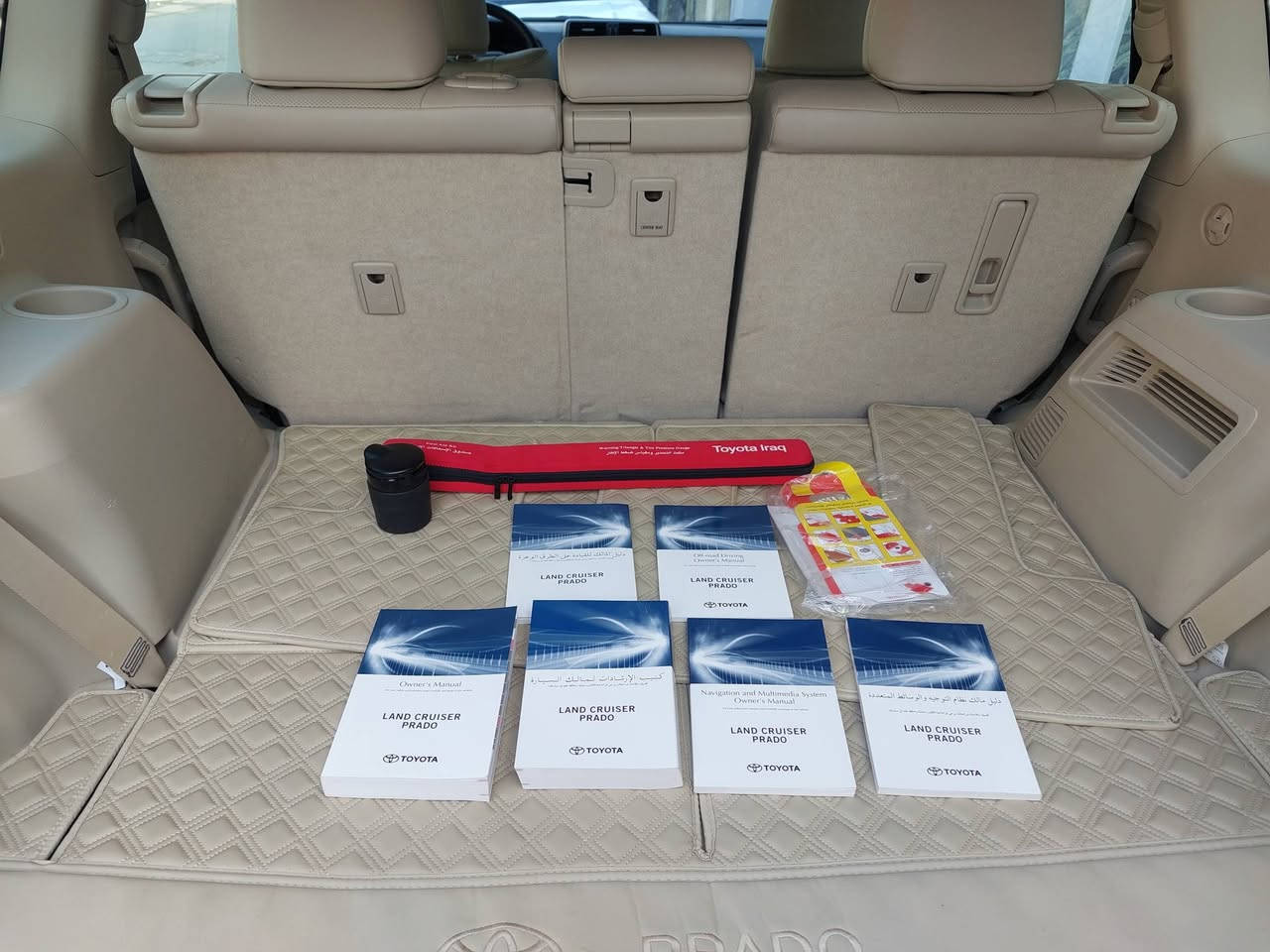 تويوتا برادو   2023 فئة VX باب ثاني ضمان شركة ساز .. رقم سليمانية دولي
سنوية نافذة لل ٢٠٢٩ 

التفاصيل : 

السياره مغلفه PPF بالكامل ضمان ١٠ سنوات 

السيارة ماشيه ٩٧٠٠ كم حقيقي كفالة عامة 

المقاعد جلد و الامامية كهرباء  + تبريد وتدفئة 

حجم المحرك V6 

دبل تانكي 

دشبول لكزز

بصمة عدد ٢ 

حجم الاطار ١٩ 

ويل كب كروم 

سبير تعليك 

فتحة سقف

ثلاث قطع تبريد

ثلاجة وسطية 

‏ABS

فور ويل 

كير ومحرك مكفولات 

بدون رصعة او شخط

اشارة ترحيب بالدوسات

لايتات وكشافات زنون 

مثبت سرعة

المودات والاوامر الصوتية

شاشة تحكم التبريد الخلفي

نظام نزول منحدرات 

مانع انزلاق 

اشاير بالمري الجانبية والمري قابلة للطي

مكان السيارة بغداد

واتس اب / ***********
