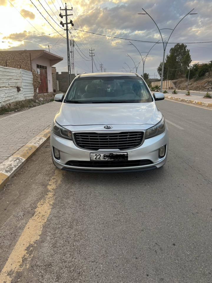كيا سيدونا 2017  Lx جاهزه من كلشي كلش نظيفه 
مري شفط 
اشاير ترحيبه
بصمه تشغيل

رقم أربيل دولي تريد تحويل تريد وكاله  سياره مكانها القائم 
الضرر بل منشور 

رايدها 175 بيها مجال بسيط
***********
