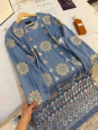 كتان قطني • ترتر يدوي • طول ١٤٥سم