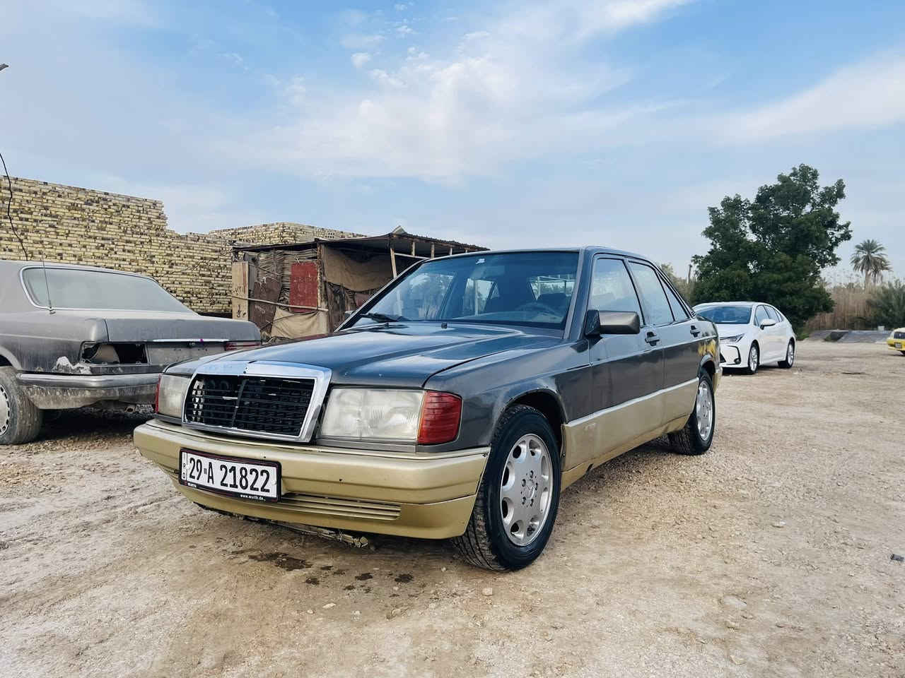 السلام عليكم
مارسدس 190 موديل 88 رقم انكليزي واسط سنويه لل29 

مكينه وكير ونجي الكير بي ضعف المكينه مكفوله 

قراعد دبل بلاد بدون تعمير 

حداديه خلفيه نضيفه اماميه نص عمر 

تخم تاير نضيف 

نقصهه غرفه وكير وترتيبات مافارغ الهه 

مكاني بابل ***********

السعر 30 بيهه مجال قليل
