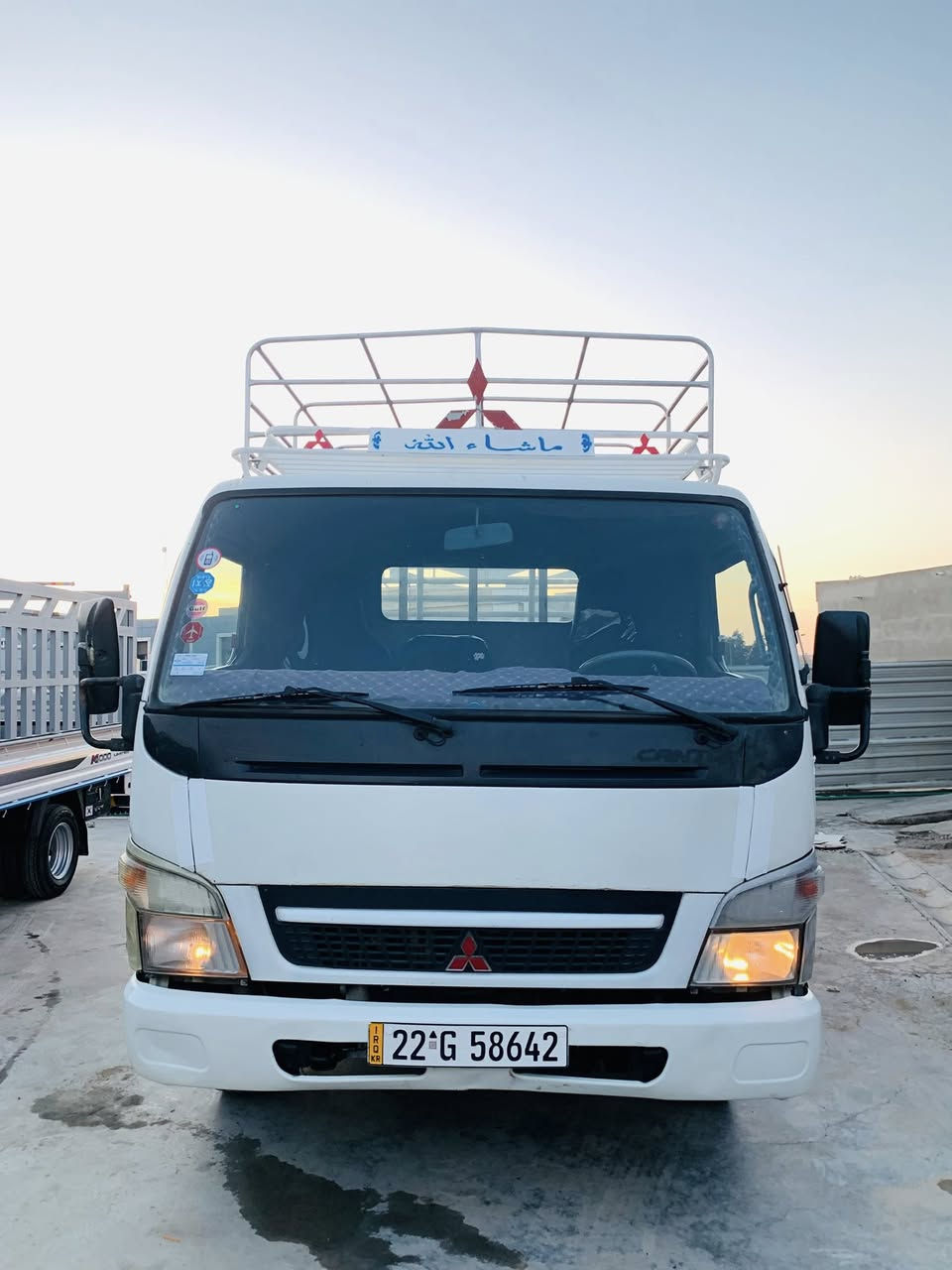 اللهم صل على محمد وال محمد
كنتر 2015

رقم اربيل بأسمي

سنويه لغايه 2031

السياره مصبوغه حزام اثر جراد

ضربه مابيها 

هيج طخات بسيطه بس 

تايرات جدد 17.5

دوشمه

محجر جواد الحداد 

مكينه لاتبخير ولا تنقيص

سياره ربع متصرف عليها كبل لشغل

مكان السياره الديوانيه

السعر

160💲

للاستفسار

***********

***********
