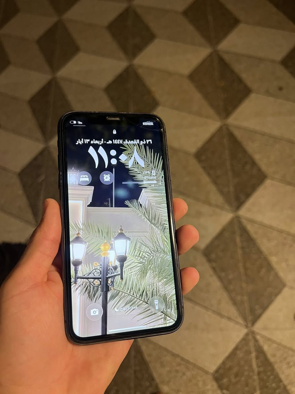 السلام عليكم 

iPhone 11 📱
بطارية 🔋 75 بلادي 
ذاكره 128
جهاز بلادي شركه ونظيف كلش 
فقط مبدل شاصي تجي تفحص وتاخذ 
السعر 215 وبي مجال بسيط 
مكاني الحبانيه ***********
