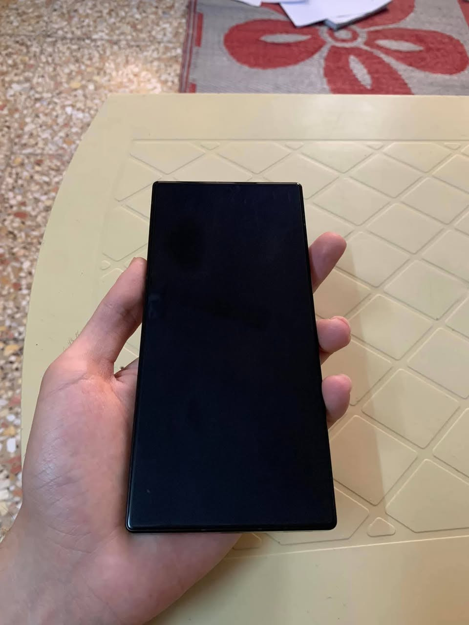 ريد مجك 9 برو نضيف فقط فطور اسفل الضهر واضحات بل صور ذاكره 256 رام 24 
وياه كارتونه وشاحنه 120واط لكن ليست شاحنته مال جهاز  سعر 470
تواصل فقط واتساب 
رابط حسابي واتساب اضغط عليه يوجهك 
https://wa.me/9647761999601
او عن طريق الرقم 
***********
