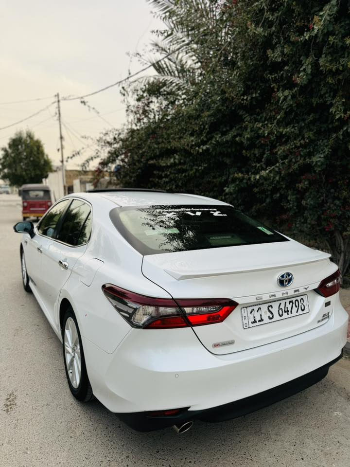 السلام عليكم
كامري 2023 ساز SAS GLE 
كشنات جلد ، تحكم كهرباء بلكشنات الامامية ثنينهن ، شاشة و سستم سماعت JBL ، بردة خلفية ، لد داخلي ، علامات ترحيب 
رقم بغداد ماشية 68 الف كيلو السيارة مكفولة و بيها صيانة كاملة داخل الوكالة 
مكان السيارة بغداد
السعر 248 
***********
