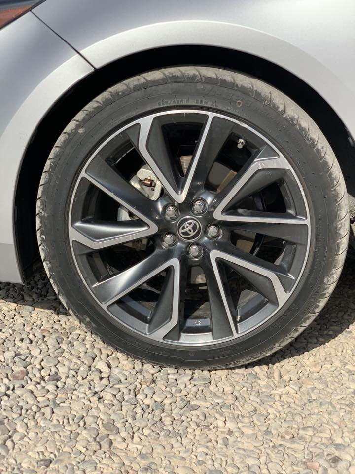 تخم ويل كروم كورلا Xseبلادي أصلي قياس 18 أنج مع تايرات مع براخي للبيع فقط مكاني كركوك *********** السعر فقط 300 الف قفل رجاء اذا مو شراي لاتخابر اخوية
