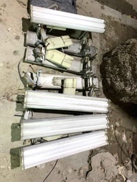 متوفر حديد 36 متر G35 (12 قطعة) السعر 300 الف دش 23 انتي نويز دلتا لنك...