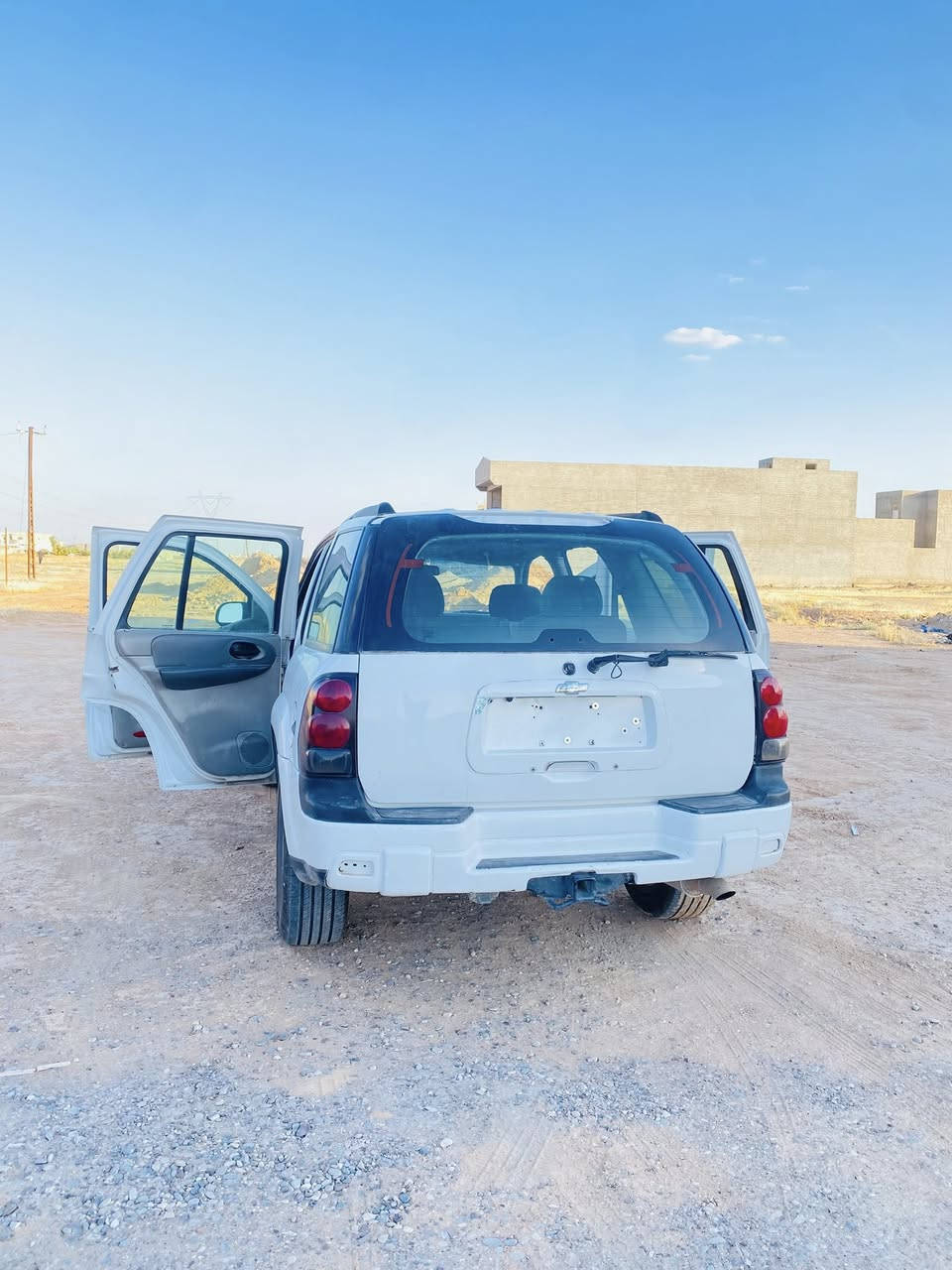 السلام عليكم ورحمة الله وبركاته سياره للبيع بلايزر مزاد موديل 2004 محرك كير كله جديد تخم تاير السعر 55وبيها مجال ***********
