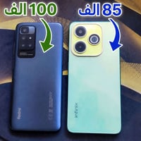 اجهزه موبايل   انفنكس هوت 40i  ذاكرة:256 بطارية: 5000 ملي امبير  شخط م...