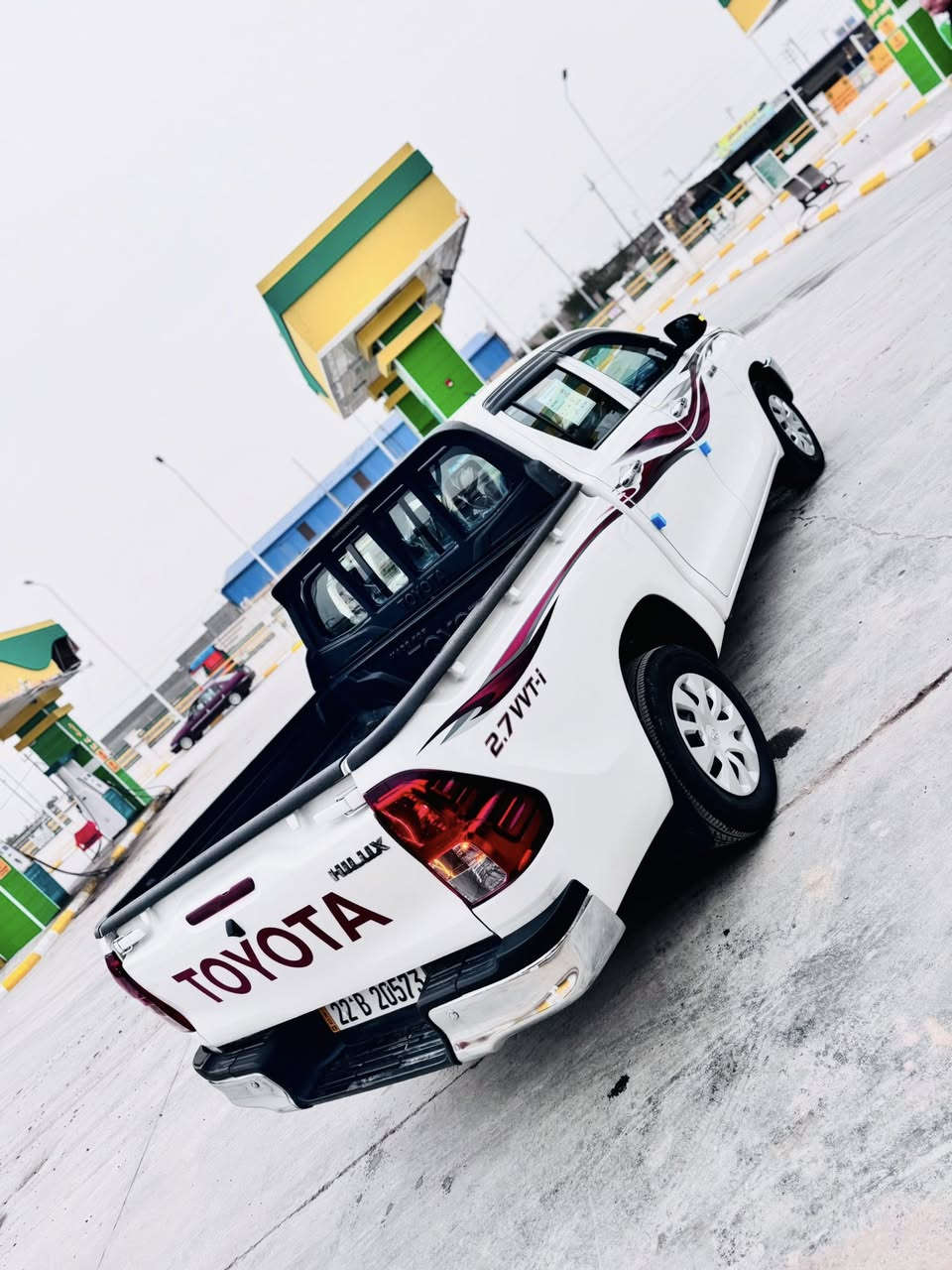 السلام عليكم
هايلوكس 2020 كير عادي 
رقم أربيل 
رقم وسنويه جديد 
كفالة عامه 
مكاني واسط الصويرة 
***********
