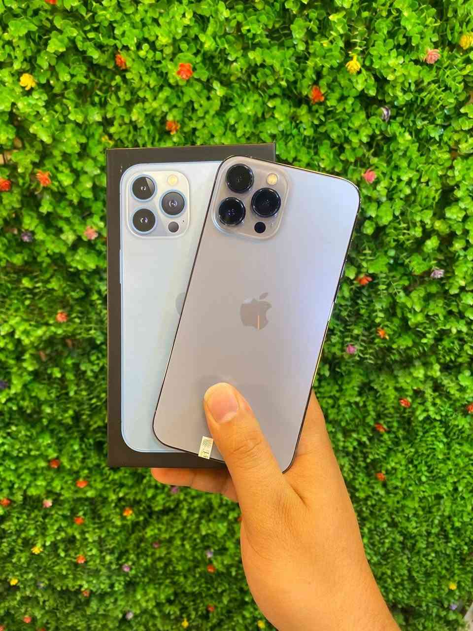 ايفون 13 بروماكس ذاكره 256
بطاريه 89 بلادي 
نظافه 100‎%‎ 
لون سمائي
مامفتوح ولا ينطي هوه
سعر 690 الف
***********
