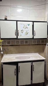 كاونتر ألومنيوم • مرمر • بغداد الجديده