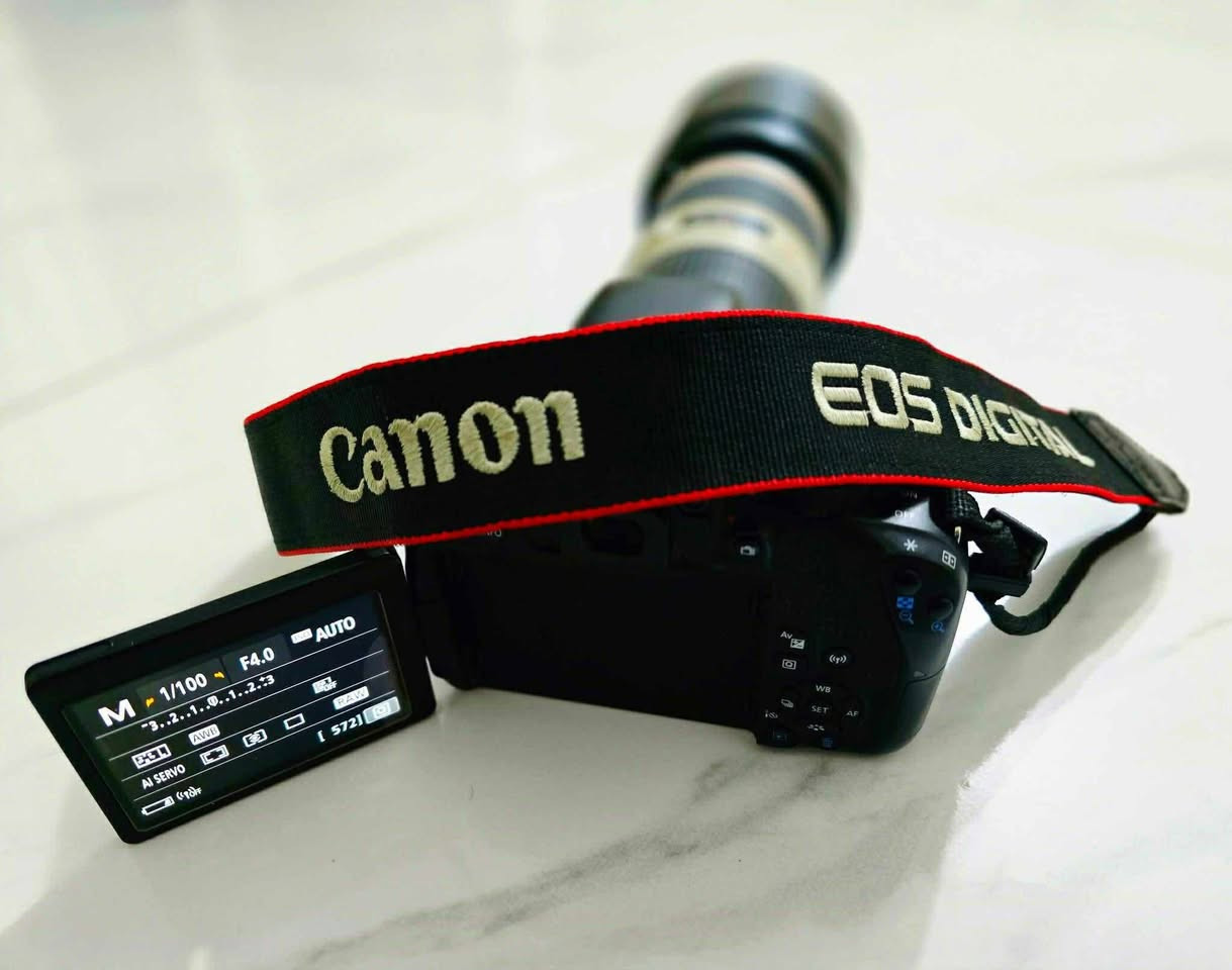 كاميرة 800dكانون نضيفة وياهة عدسات 2 18-55  200-70 وي3بطاريات وشاحنات ثنين واستاند هايدروليك وناقل صور وكابات


**إذا كنت صاحب هذا الإعلان وتريد حذفه لأي سبب، رجاءا أرسل رسالة إلى الدعم الفني**