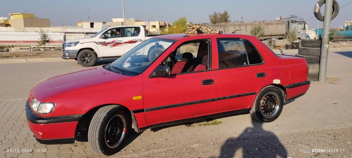 نيسان صني 1990 مابي حادث  ما بي. صبغ كربيته كل شغل محرك 16 اثار. صرف بي  اربع  تايت جديد كوبون بنزين بي شرط اوكل وا التحويل   38$ بي مجال راقم الموبيل *********** اكر, نينوى
