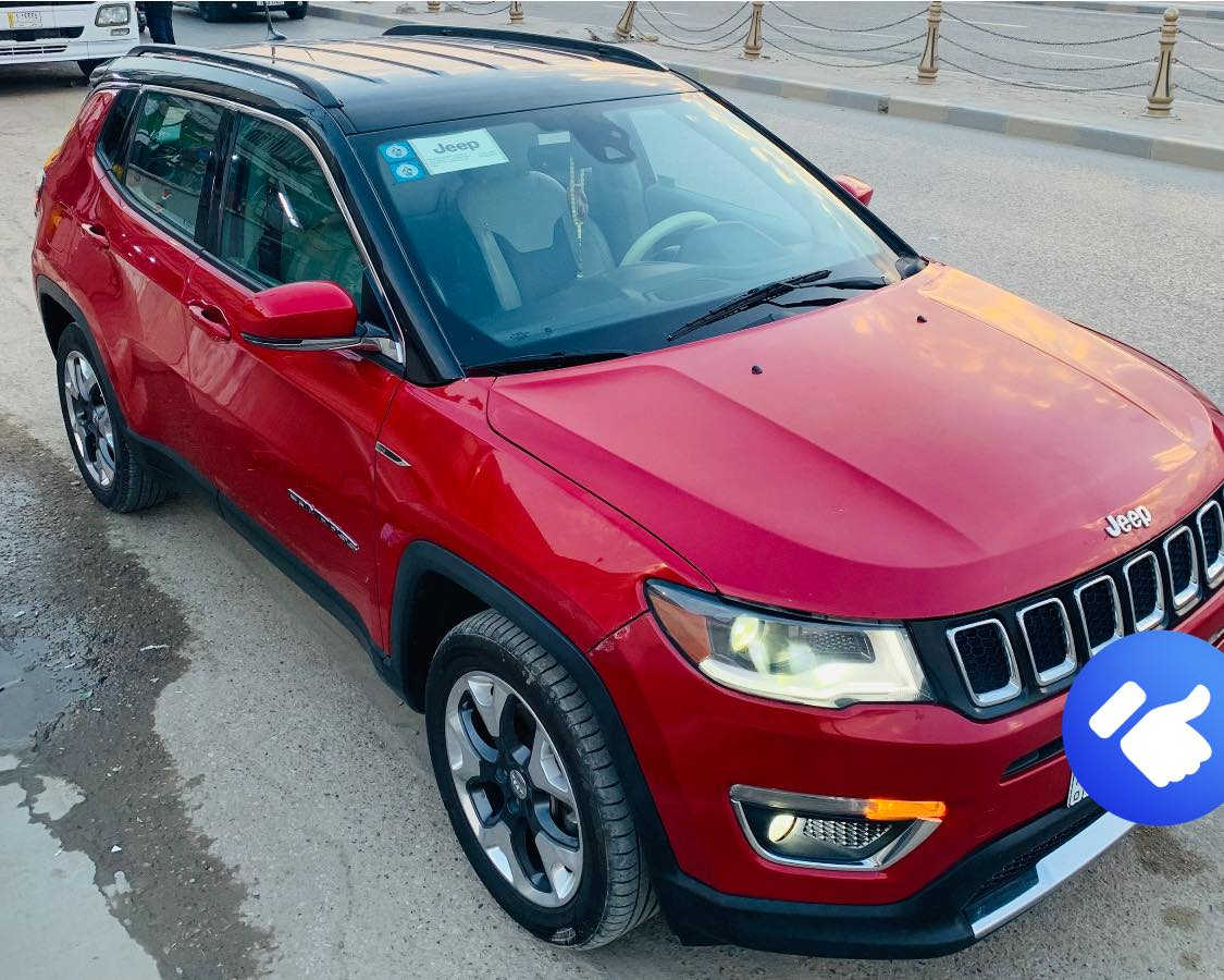 السلام عليكم
جيب كومباس 2018 لمتد وارد امريكي تو ويل 

فول مواصفات عدا الفتحه

- مكينه ٢٤٠٠ 

- كير 6 نمر 

-قطعتين تبريد

- بصمة تشغل 

- بصمة ابواب

- تشغل عن بعد 

- جنطه كهربائيه وفتح وغلق عن بعد 

- شاشه كبيره وكاميرا خلفيه

- اوتو بارك  وسايد بريك دگمه

- مانع انزلاق

- كروس و مثبت سرعه

￼- رادار امامي و مثبت مسار و قياده اليه 

- كشنات جلد و تدفئه وتبريد

- اشاير مري و نقطه عمياء 

السياره ماشيه ( 99 ) كم 

الضرر 

جاملغ ايسر امامي وبنيد

 والجاملغ الامامي الايمن انصبغ بالعراق 

مكانها ميسان السعر وباقي التفاصيل بلاتصال

( رقم بغداد انگليزي بسمي *********** )
