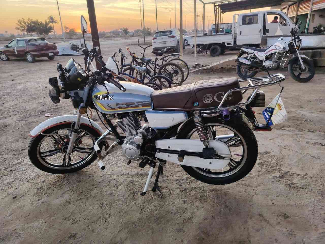 السلام عليكم ورحمة الله وبركاته دراجه ايراني للبيع محرك 200مامفتوح موديل 24 @***********
