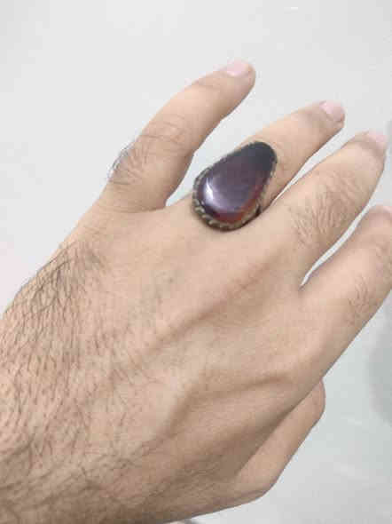 عقيق دلوة أو دمعة كرز الكرز 😍🍒🍒🍒💍للبيع اريده بسعر مناسب جدا خشن الخاتم ٣٥ فقط مكاني كربلاء يوجد توصيل لجميع المحافظات واتساب *********** /*********** 🍒😍💍🍒🍒🍒💐 كربلاء
