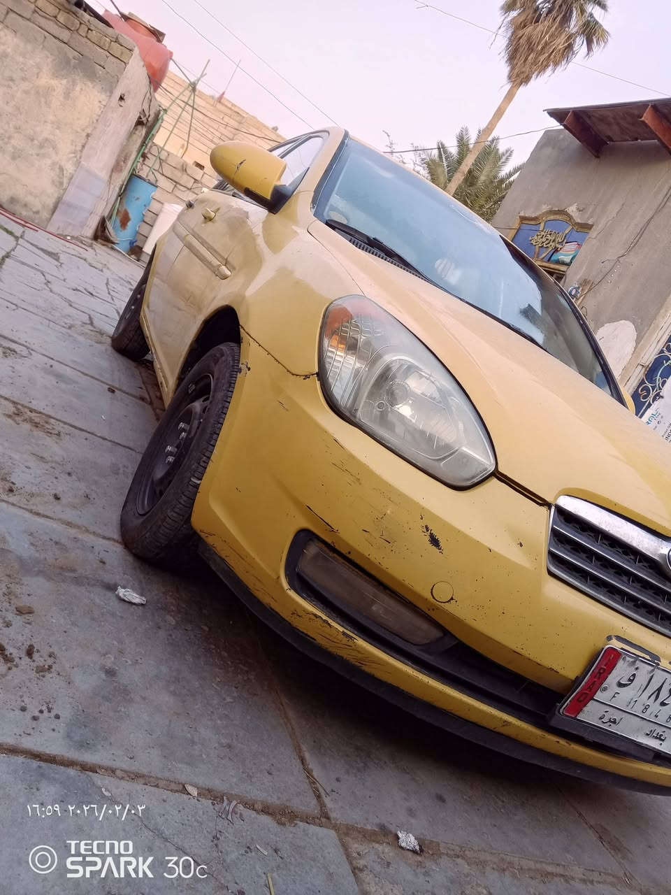 اكسنت موديل 2009 وارد امريكي اسمي جاهزه حداديه تخم تايرات مكينه جديده ***********
