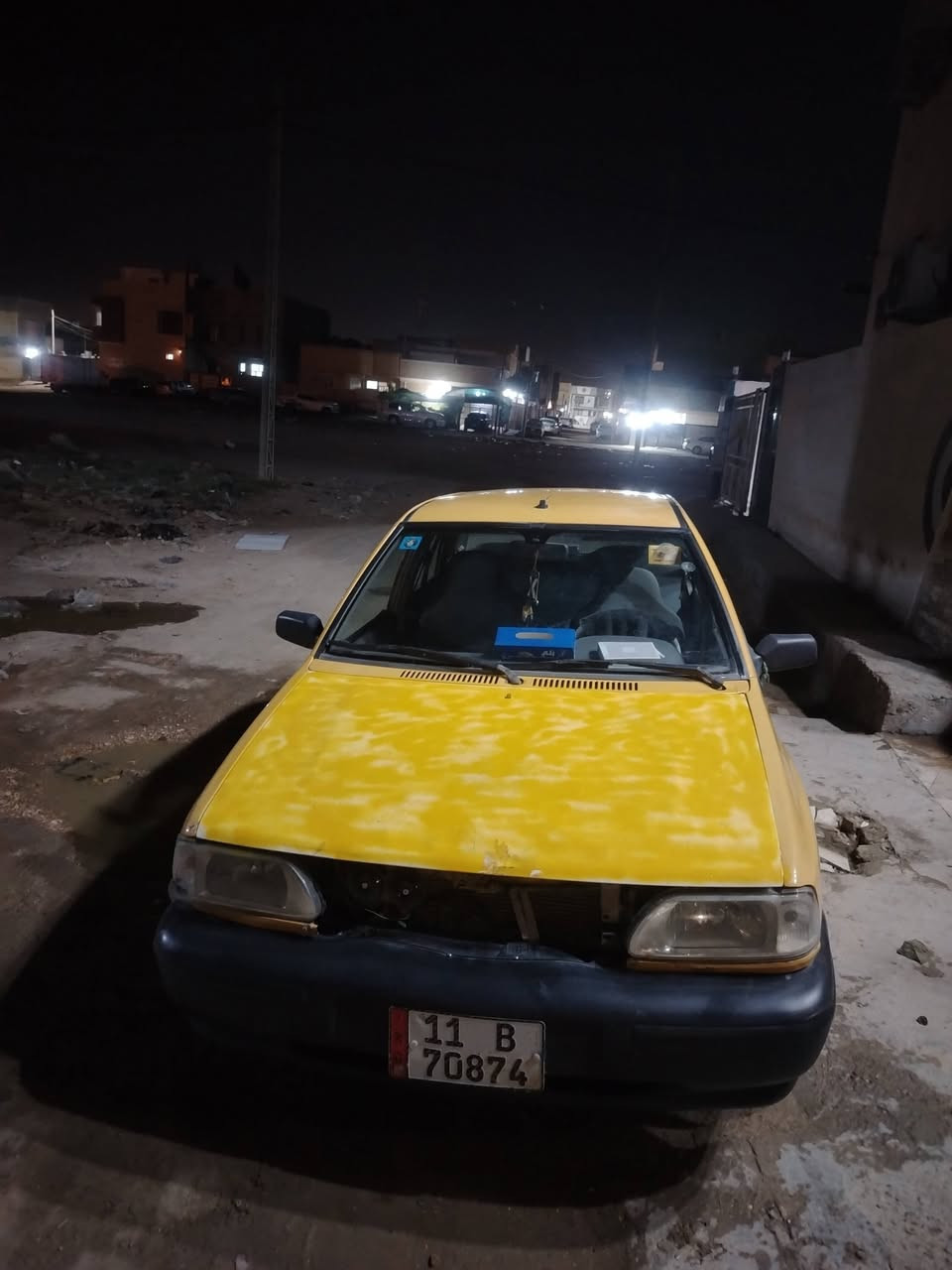 السلام عليكم سايبه موديل ١٢ مكينه وكير خير من لله مكفوله السياره من كلبه وضربه قويه رقم جديد مصفره هيه وغرامات  مداور ثانيوم مكان السياره بابل مدينه السعر ٢٩ وبيه مجال بسيط


**إذا كنت صاحب هذا الإعلان وتريد حذفه لأي سبب، رجاءا أرسل رسالة إلى الدعم الفني**