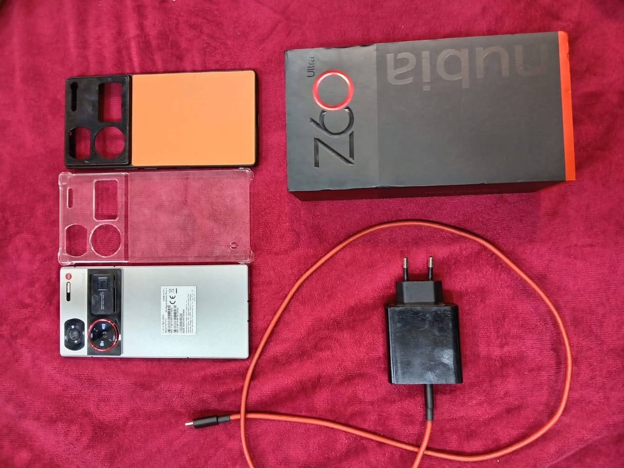 سلام عليكم جهاز nubia Z60 Ultra ذاكره 512 رام 16 النسخه العالميه استعمال 3 اشهر جهاز بحاله الوكاله جهاز مصمم العشاق الألعاب وأيضاً التصوير الاحترافي يدعم 120 فريم واكثر في الالعاب القويه السعر المطلوب (850) للمعلومه الجهاز اخذته 1225 مكاني بغداد شعب رجائن المايعرف بل جهاز لايتعبني *********** واسف عل اطاله ♥️
