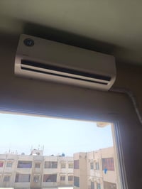 جانب من اعمال اليوم   ١- تنصيب سبلت جداري طن ونصف غاز ٤١٠ نوع ميديا في...
