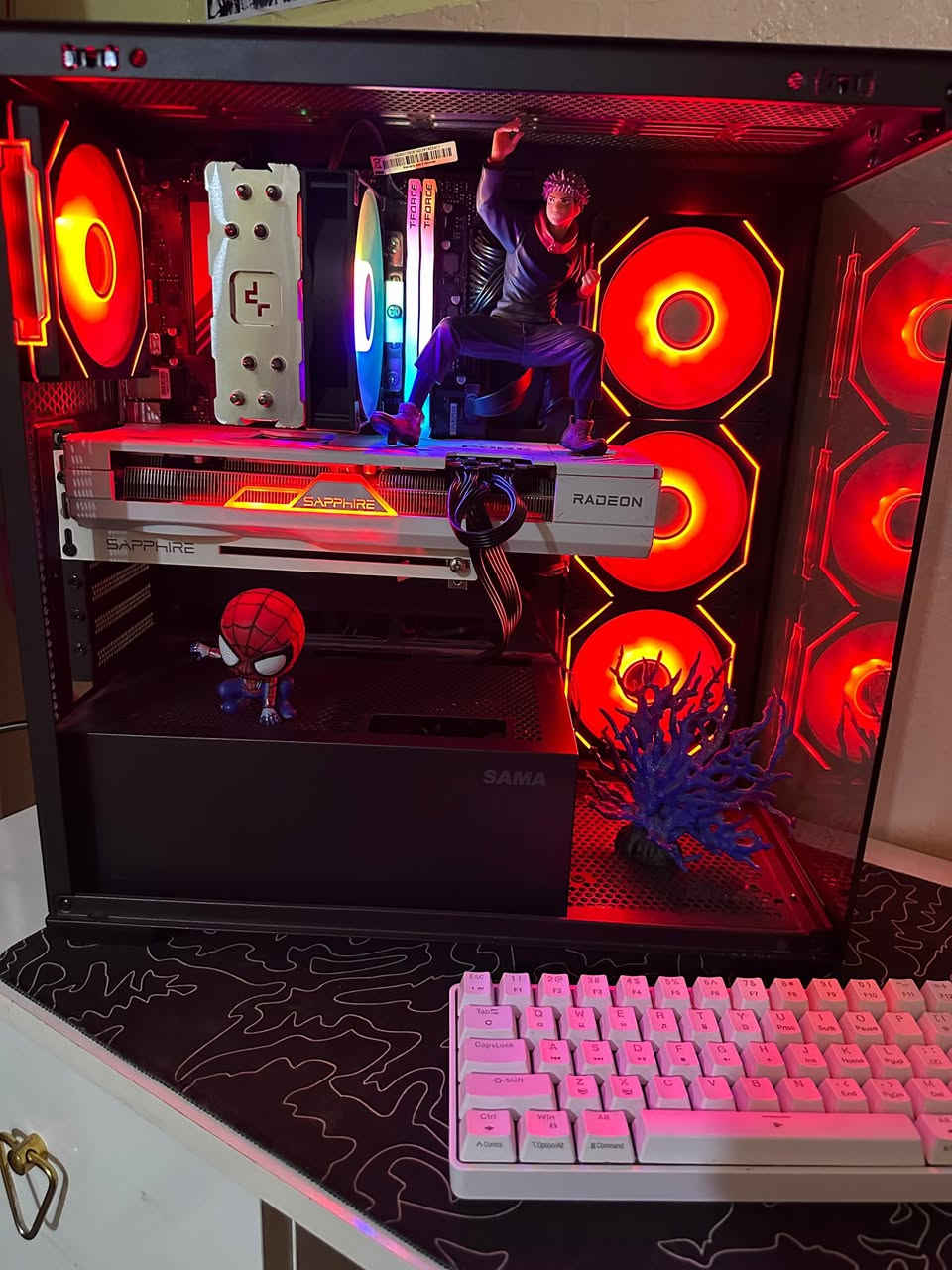 I5 14400f

gigabyte B760 ddr5

16 gb ram ddr 6000 Tforce

RX 7800xt 16gb sapphire white

case mid with fan 

psu 750w gold

m.2 512

ssd 256

coloor deep cool
سعر 1500


**إذا كنت صاحب هذا الإعلان وتريد حذفه لأي سبب، رجاءا أرسل رسالة إلى الدعم الفني**