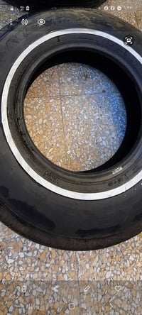 تاير خط ابيض مستعمل حجم ١٥ .٧٥.٢٣٥ نظيف انتاج ٢٠٢٥ 07730077058