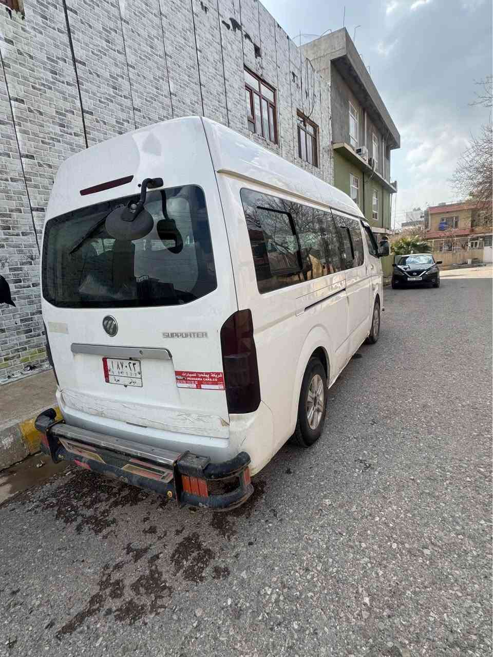 مینی پاس فۆتۆن مۆدیل ٢٠١٧ سەنەوی پلاستیك بە شەرتی خەرامە 
گێڕومەكینەو كارەبای تەبریت ساردو گەرم بە شەرت پەڵەیە بۆیاخی هەیە نرخی ٨٧ گەڵا شوێن سلێمانی ***********
***********whats app السليمانية, العراق
