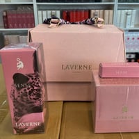 بكج الانوثه" MISS LAVERNE | مس لافيرن 🐆🌸  بوكس + حقيبة + عطر + بودرة  ...