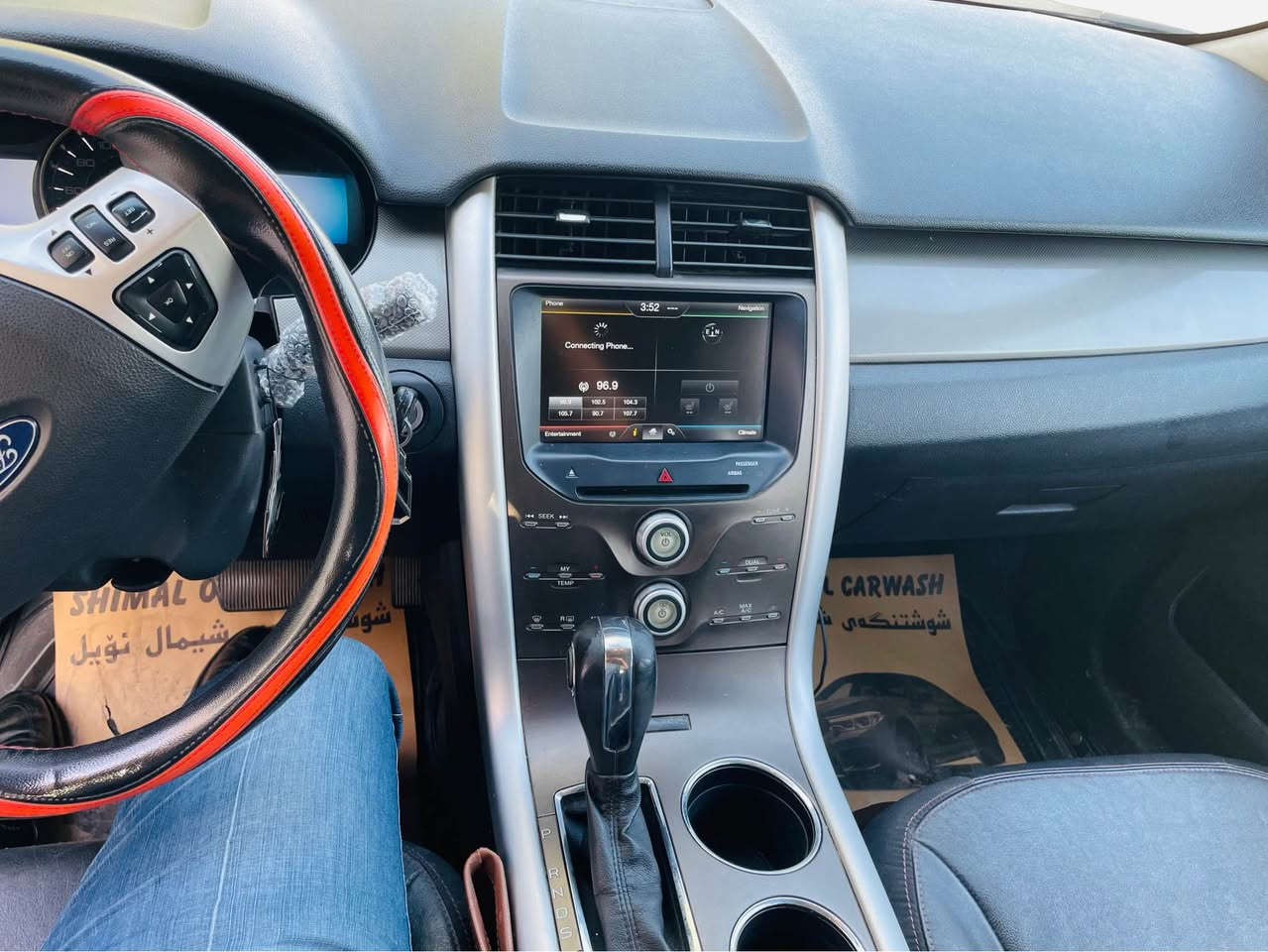 فورد ايدج ٢٠١٣سلفر تنها يةك بست بوياخي هةية و ١درگاري بيلادي گوراوة مواسفات امريكي( sel)مةكينةي نةكراوةتةوة كوشن جلد كوشن گرم شاشة گةورة ئاوينة لايت چوارتايةي لوك كامل سيرفس كراوة ديناريك مةسرةفي نية133$,ناونيشان هةولير،شمارة موبايل،*********** أربيل, العراق
