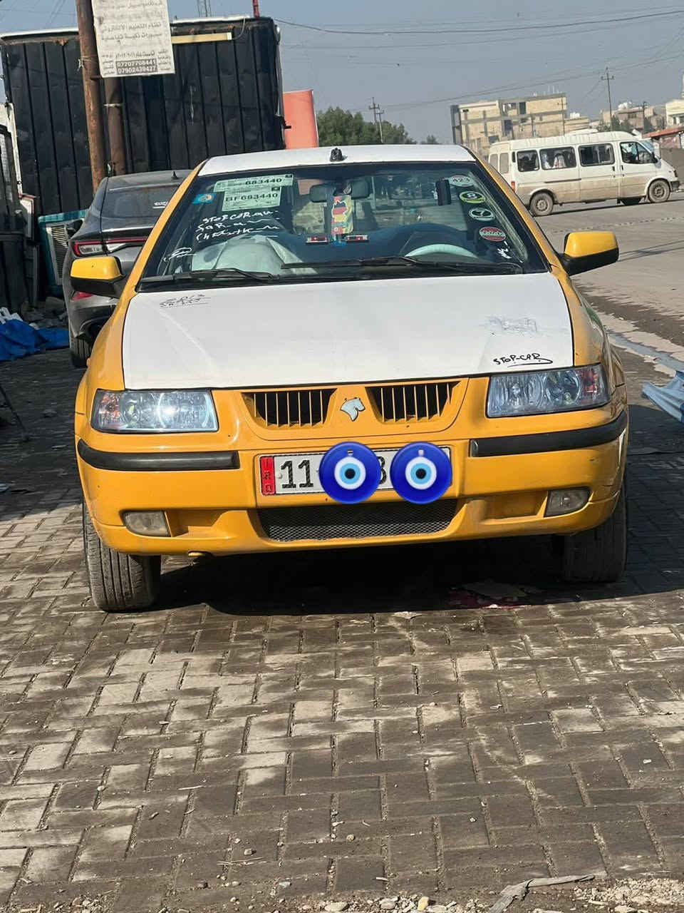 سلام عليكم سياره سمند البيع 2013  مكفوله  كفاله عامه لا صبغ ولا تبدل ولا بيهه اي شي مكينه كير خير من الله لا تنقيص ولا تبخير تخم تاير جديد صدر أمامي وخلفي جديد بأسمي تحويل ثاني يوم مصفره هيه وغرامات ( السعر اتصل على رقم وبيك خير ودلل )*********** ) مكاني بغداد بياع تقاطع درويش
