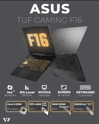 أسوس F16 • نظيف • كل الملحقات