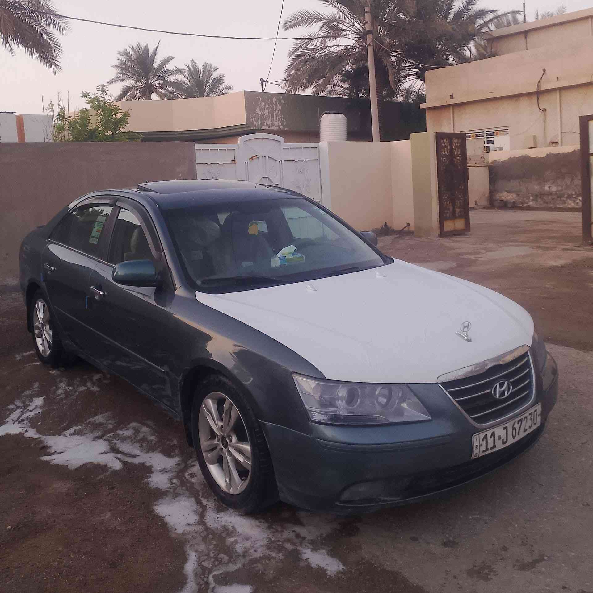 سلام عليكم سوناتا 2007 وارد امريكي حادثها جامرلغ امامي بدون دواخل رقم بغداد نكليزي بسمي تحويل ثاني يوم سياره جاهزه السعرر (74) بيها مجال الطيبين
مكينه كير مكفولات صدر امامي خلفي جديد 
تخم تاير سياره جاهزه بدون نقص 
بيها صبغ حزام جماليه أثر جراد بدون دواخل 
مواصفات سلايت روف تحكمات شاشه كامره
مكاني ديالى بعقوبة رقم هاتف ***********
