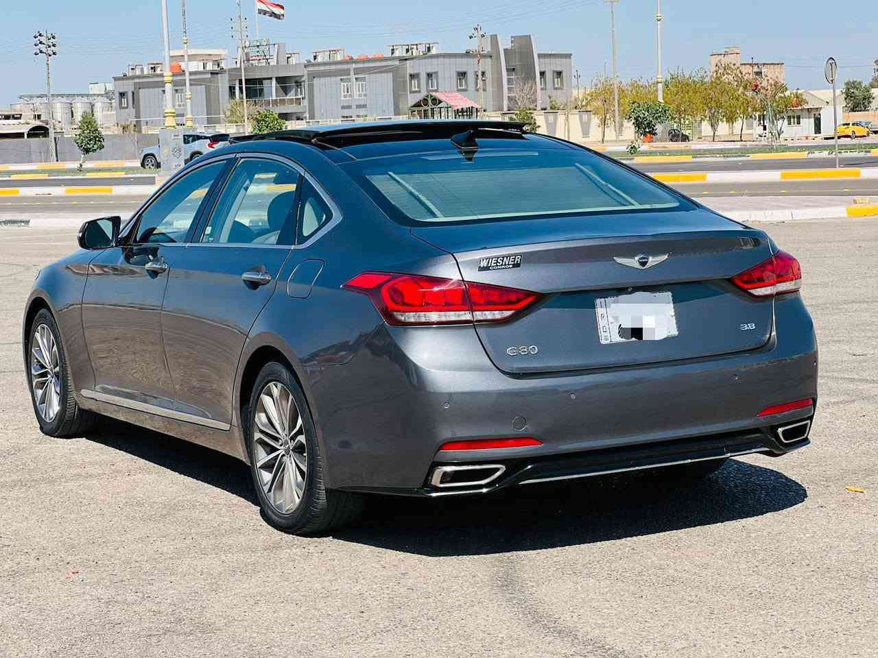 جنسز G80موديل 2017 وارد امريكي السعر 128 وبيها مجال الاستفسار***********رقم الدولي بسمي سنويه لل 29 فول مواصفات 1/1 بانوراما كشنات تدفئه وتبريد بردات رادارات حساسات خلفيه واماميه 5 ويل كب كروم محرك وكير كفاله حجم 3800. V6 تبريد ثلج حداديه جديده جاهزه اي نقص ما بيها وارد امريكي صور الحادث مرفقه بل منشور ايرباكات سليمه أربع قطع صبغ مكفوله من الضرر الداخلي مكاني كربلاء
