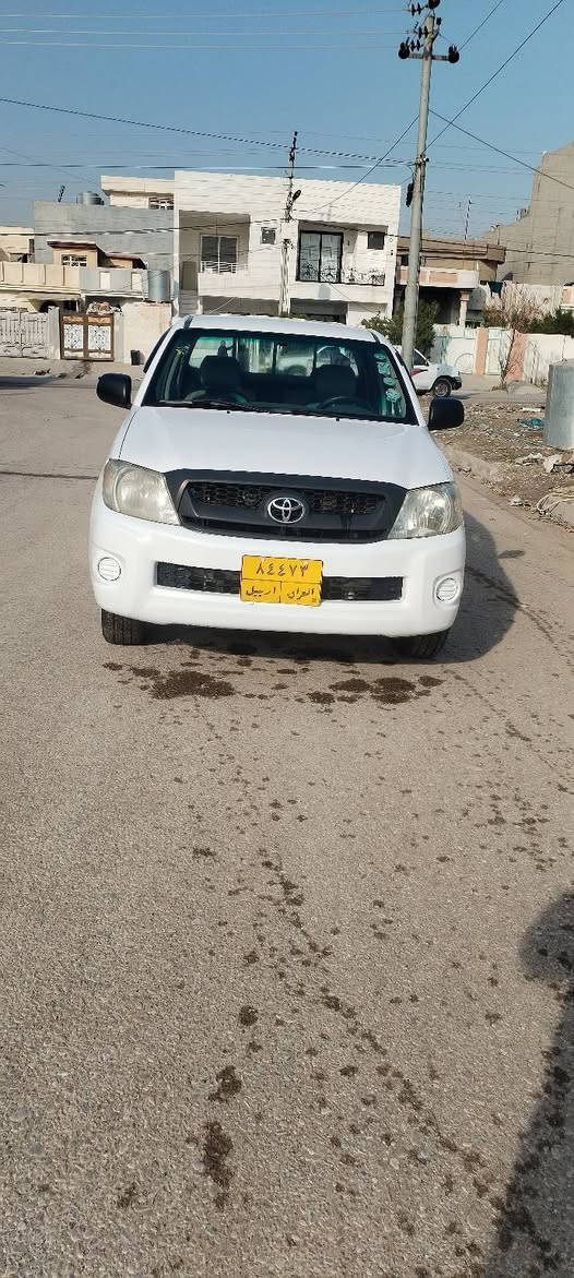 تويوتا بيك اب موديل 2010 بدون صبغ  مكفوله  محرك مامفتوح ماشي250الف كير عادي مكان اربيل سعر155 بيهه مجال *********** موجود
واتس اب
