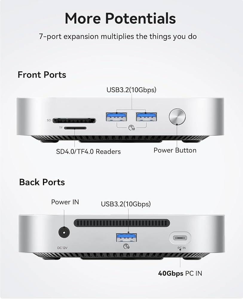 السلام عليكم متوفر
راك هارد للماك ميني m4
يتحمل هاردين nvme
يدعم 40gbps
يجي وياه كيبيلين واحد متر
واحد 0.15
الاستفسار خاص


**إذا كنت صاحب هذا الإعلان وتريد حذفه لأي سبب، رجاءا أرسل رسالة إلى الدعم الفني**
