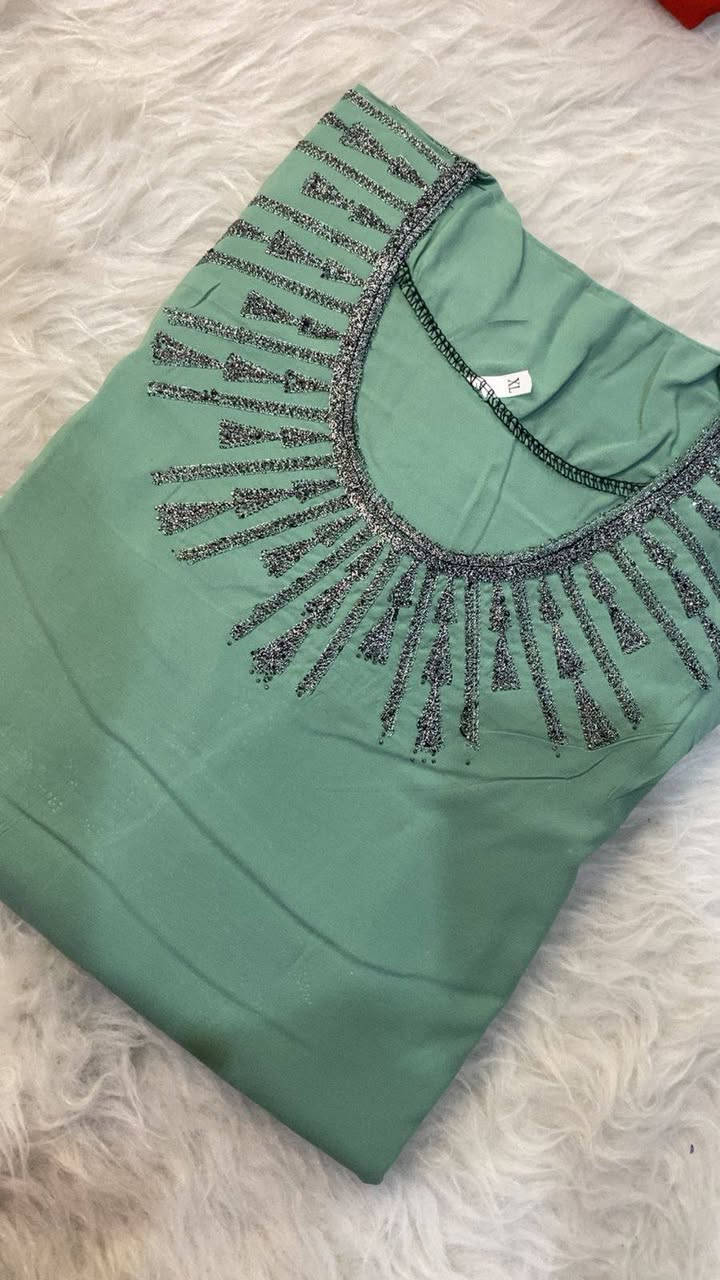 دشداشه كشمير مطاط درجه اولى 
القياس L xl 2xl 
السعر 14

توصيل 2000داخل الكوت 
اقضيه ونواحي الكوت 3000
توصيل بغداد 5000محافظات 6000

تأكدي من الطلبيه و القياس واللون بحضور المندوب اذا مو نفس الصورة ترجع بيد المندوب


**إذا كنت صاحب هذا الإعلان وتريد حذفه لأي سبب، رجاءا أرسل رسالة إلى الدعم الفني**