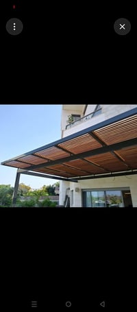 حدادة • بيبان حديد • سياجات • مظلات • اعمال CNC • سقائف • شبابيك حديد ...